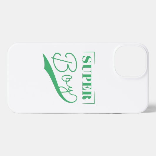 Super Boy iPhone Hoesje (Achterkant horizontaal)