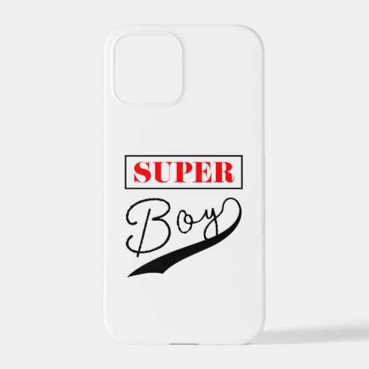 Super Boy iPhone Hoesje (Achterkant)