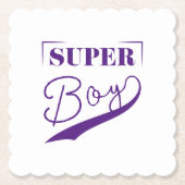 Super Boy Kartonnen Onderzetters (Voorkant)