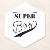 Super Boy Kartonnen Onderzetters (Voorkant)