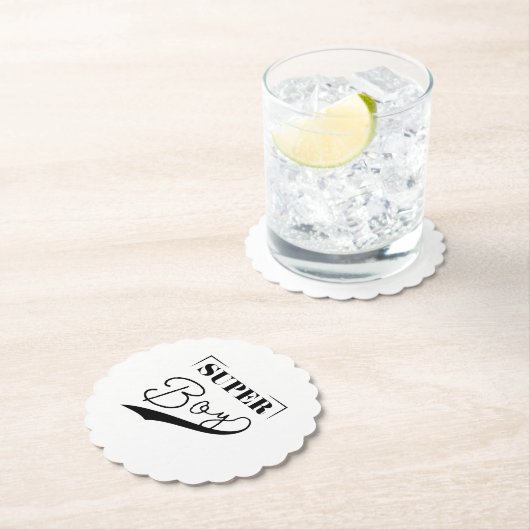 Super Boy Kartonnen Onderzetters (Insitu)