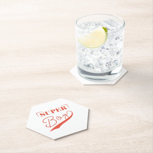 Super Boy Kartonnen Onderzetters (Insitu)