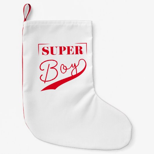 Super Boy Kleine Kerstsok (Voorkant)