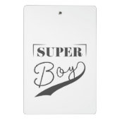 Super Boy Mini Klembord (Achterkant)