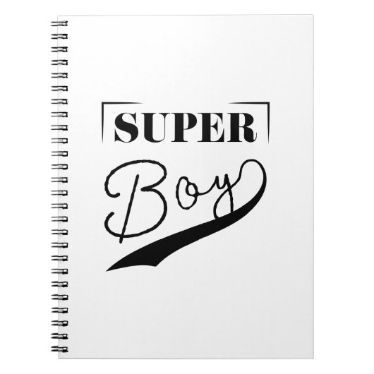 Super Boy Notitieboek (Voorkant)