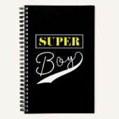 Super Boy Notitieboek (Voorkant)