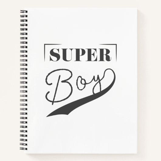 Super Boy Notitieboek (Voorkant)