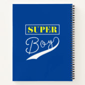 Super Boy Notitieboek (Achterkant)