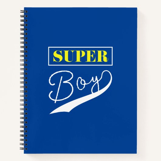 Super Boy Notitieboek (Voorkant)