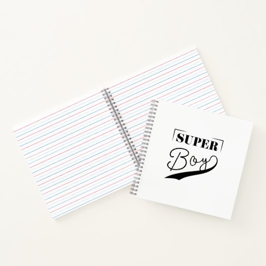 Super Boy Notitieboek (Binnen)