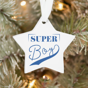 Super Boy Ornament