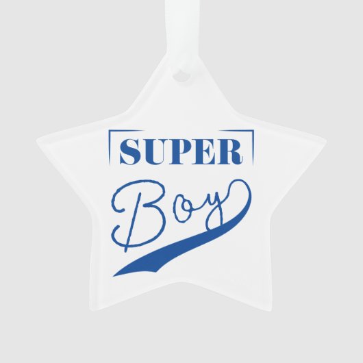 Super Boy Ornament (voorkant)