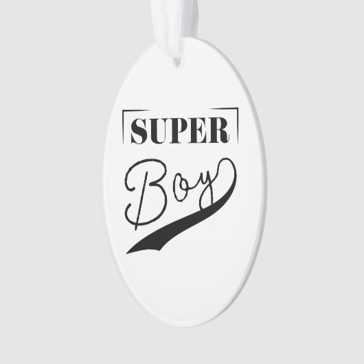 Super Boy Ornament (voorkant)
