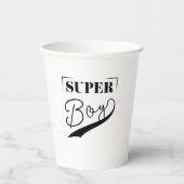 Super Boy Papieren Bekers (Voorkant)