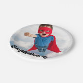 Super Boy Papieren Bordje (Gekanteld)