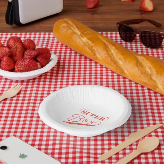 Super Boy Papieren Kommen (Picknick)