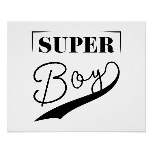 Super Boy Perfect Poster (Voorkant)
