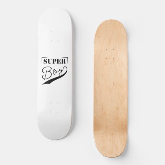 Super Boy Persoonlijk Skateboard (Voorkant)