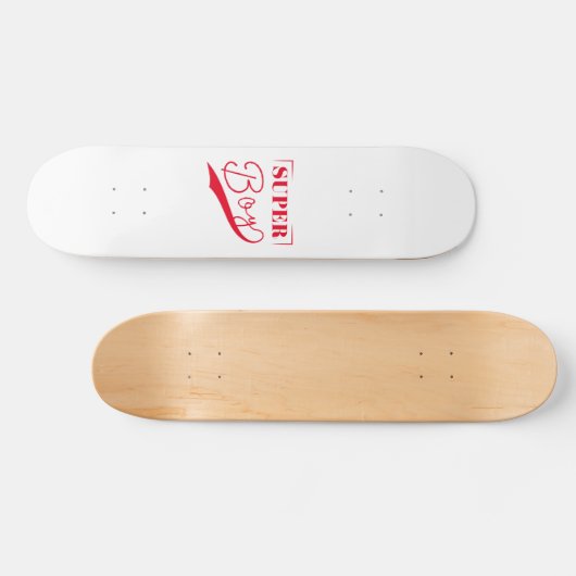 Super Boy Persoonlijk Skateboard (Horizontaal)