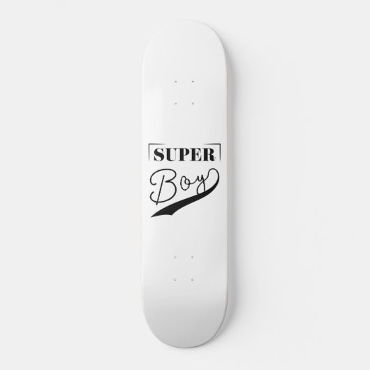 Super Boy Persoonlijk Skateboard (Voorkant)