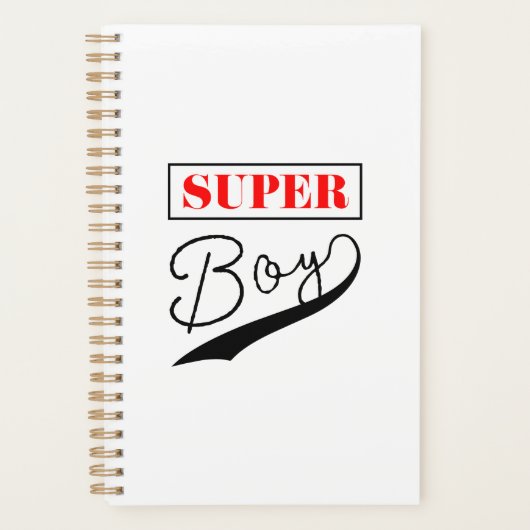 Super Boy Planner (Voorkant)