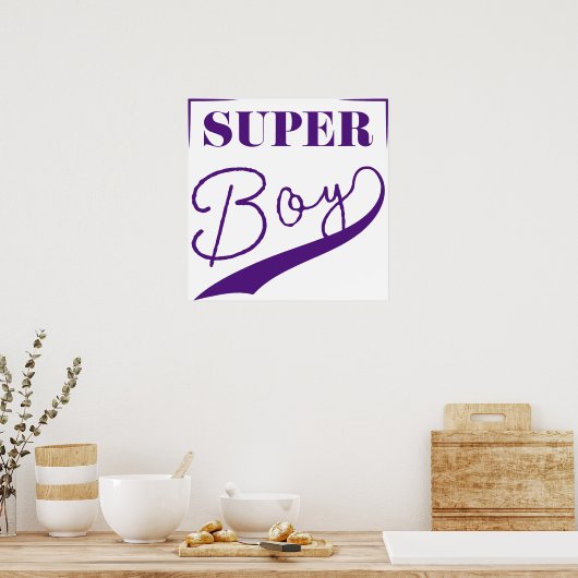 Super Boy Poster (Keuken)