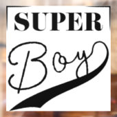 Super Boy Raamsticker (Vel 2)