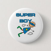Super Boy Ronde Button 5,7 Cm (Voorkant)
