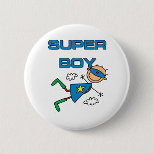 Super Boy Ronde Button 5,7 Cm