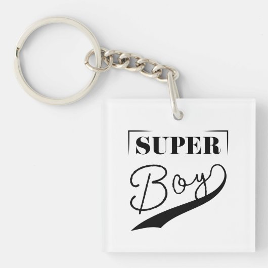 Super Boy Sleutelhanger (Voorkant)