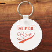 Super Boy Sleutelhanger (Achterkant)
