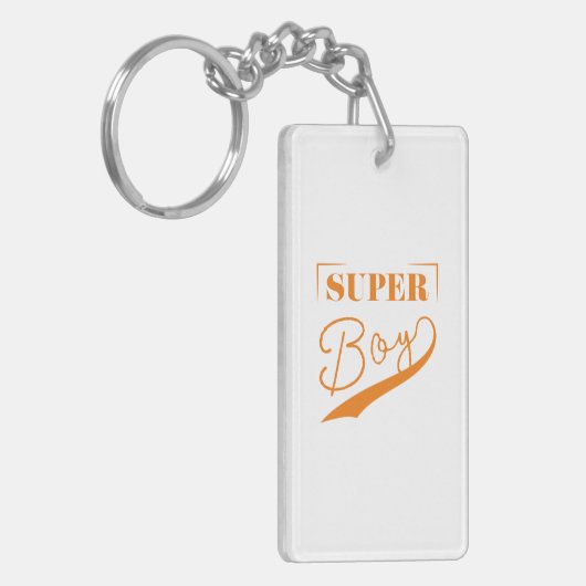 Super Boy Sleutelhanger (Voorkant Links)