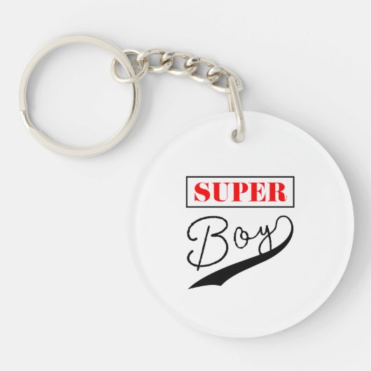 Super Boy Sleutelhanger (Voorkant)