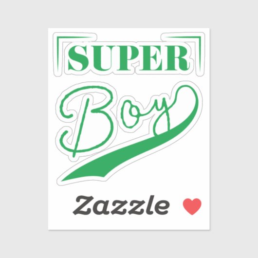 Super Boy Sticker (Vel)