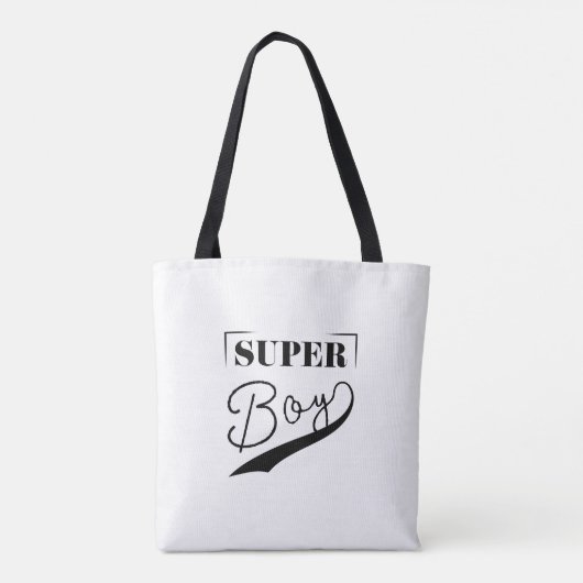 Super Boy Tote Bag (Achterkant)