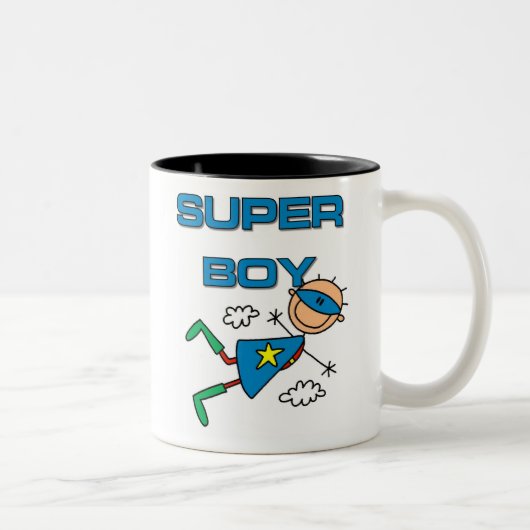 Super Boy Tweekleurige Koffiemok (Rechts)