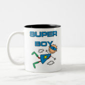 Super Boy Tweekleurige Koffiemok (Links)