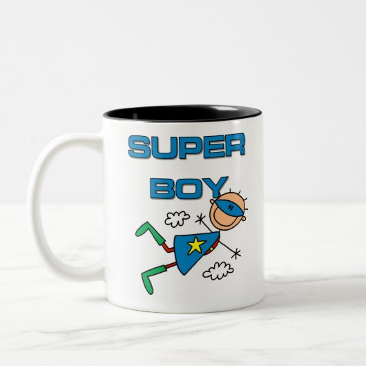 Super Boy Tweekleurige Koffiemok (Links)
