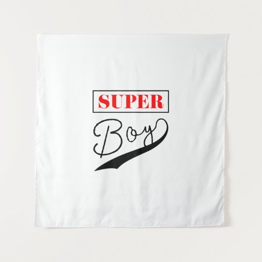 Super Boy Wandkleed (Voorkant)