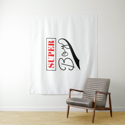 Super Boy Wandkleed (In situ)