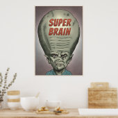 Super Brain Poster (Keuken)