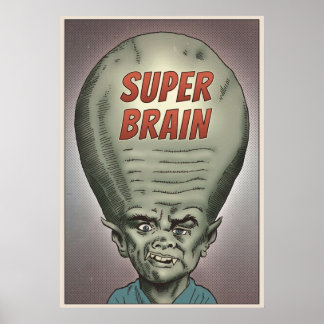 Super Brain Poster