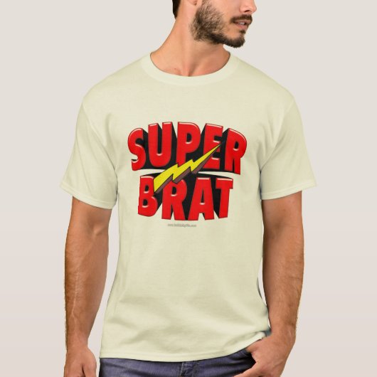 Super Brat T-shirt (Voorkant)