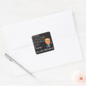 Super, breekbaar ego Trump sticker (Envelop)