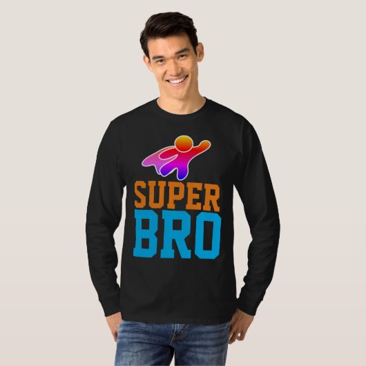 SUPER BROER SUPER HELD T-shirts (Voorkant volledig)