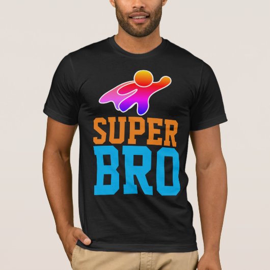 SUPER BROTHER SUPERHERO T-Shirts (Voorkant)