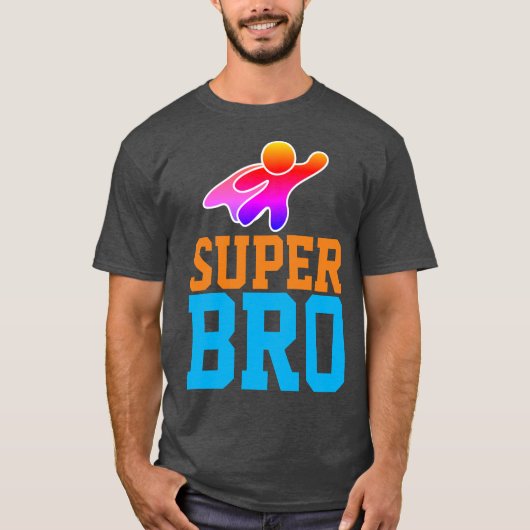 SUPER BROTHER SUPERHERO T-Shirts (Voorkant)