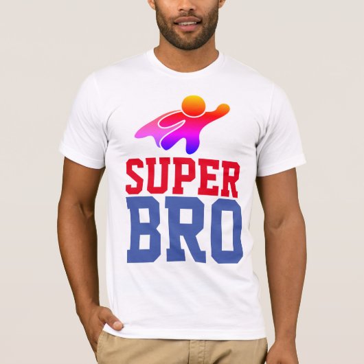 SUPER BROTHER SUPERHERO T-Shirts (Voorkant)