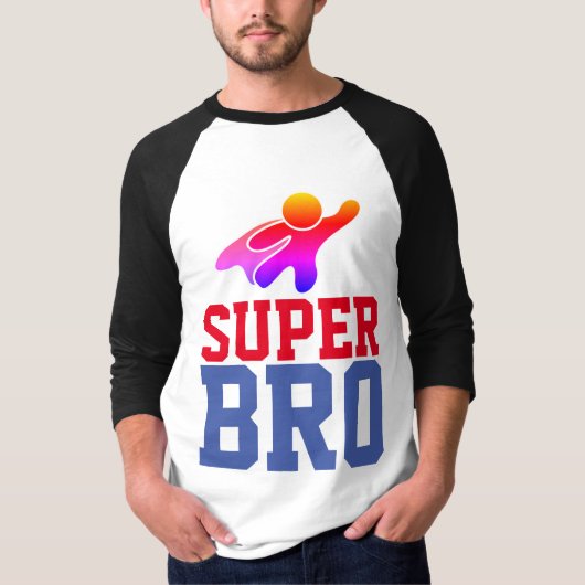 SUPER BROTHER SUPERHERO T-Shirts (Voorkant)