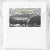Super. Buckingham Palace London Rechthoekige Sticker (Tas)